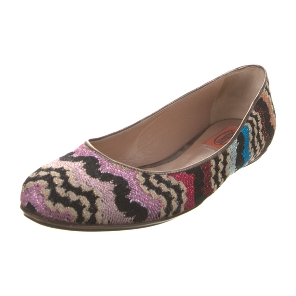 Missoni Knit Ballet Flats Size 36.5